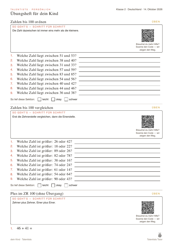 What a workbook looks like